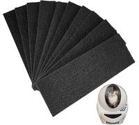 10 Pcs Activated Carbon Filters Compatible with Litter-Robot 3, Litter Box Filter Replacement for Litter-Robot Models to Absorb Odors Control Damp from Pets and Keep Home Fresh