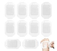 10 pcs Adhesive Film Dressing, 10cmx12cm Transparent and Waterproof Wound Dressing Wounds Prevent Bacterial Growth Breathable Film Dressing for Medical Wound Tattoo Aftercare