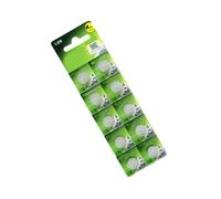 10 pcs AG13 button battery LR44 A76 357 357A LR1154 SR1154 SR44 GP76