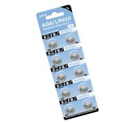 10 pcs AG6 button batteries for SR920SW SR69 SR921 LR920SW 280-31 V371 D371 605 S921E GP371 CX921 SG6 LR921 watch electronic devices