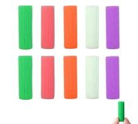 10 Pcs Aligner Chewies Retainer Chewies for Assists in Wearing Correct Braces(5 Colors)