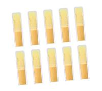 10 Pcs Alto Saxophone Traditional Reeds Strength 1.5/3.0 Reeds For Sax Instrument Parts Saxophone Repair Parts (Color : Strength 1.5)