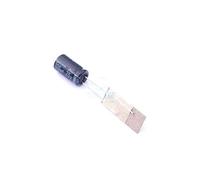 10 Pcs Aluminum Electrolytic Capacitor Dip 100uF±20% 25V Radial Lead, 6.3x11mm 25YXM100MMBLT16.3X11