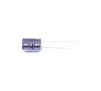 10 Pcs Aluminum Electrolytic Capacitor Dip 100uF±20% 50V Radial Lead, 8x12mm EGT107M1HF12RR Energy storage elements