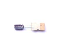 10 Pcs Aluminum Electrolytic Capacitor Dip 47uF±20% 25V Radial Lead, 6.3x11mm UPM1E470MED1TD