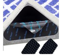 10 PCS Anti Slip Rug Underlay Carpet Tiles,Anti Rug Gripper,Carpet Protector Roll Non Slip Rug Underlay,for All Types and Sizes of Rugs,Non Slip Mat,for Wooden and Hard Floors