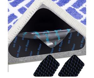 10 PCS Anti Slip Rug Underlay Carpet Tiles,Anti Rug Gripper,Carpet Protector Roll Non Slip Rug Underlay,for All Types and Sizes of Rugs,Non Slip Mat,for Wooden and Hard Floors