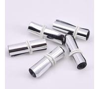 10 Pcs Appearing Mini Cane Stick Magic Tricks(Black, 50 cm/19-1/2 in Length) Plastic Magic Wand Stage Street Bar Party Accessories