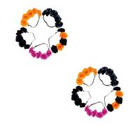 10 Pcs Artificial Flower Headband Cloth Halloween Hair Accessory | Ghost Festival Party Wear, Headwear, Floral Style, Beauty Care Hair Accessories