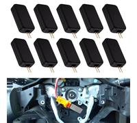 10 PCS Auto Car Emulator Fault Finding Diagnostic Maintenance,Fault Light Emulator Universal Car Inspection Tool for SUV Truck,for Diagnostic Troubleshooting (Black)