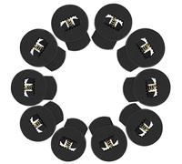10 Pcs Baseball Glove Locks with Real Brass Spring, No More Knots Stronger Elasticity and No Stuck, Suitable for All Gloves, Necessary Accessories for Baseball Glove