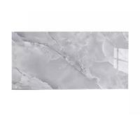 10 Pcs Bathroom Wall Panels PVC Cladding Shower Wet Wall Tile Marble Effect Decor Tiles Sticker (Earl Grey)