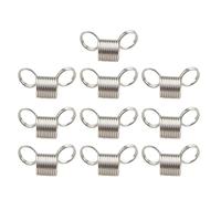 10 Pcs Bead Stop Stainless Steel Tension Spring Wire Ends Jewelry Making Tools to Beads from Falling Creative Wire Ends Beginners Jewelry Makers Accessories