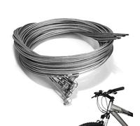 10 Pcs Bicycle Brake Cable 1.75m, Universalv Inner Bikes Brake Cord Bicycles Braking Line Cable Wire, Bicycle Brakes Cables Replacement Accessories for Mountain Road Bike