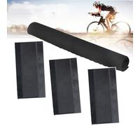 10 Pcs Bike Frame Protector, Neoprene Chainstay Protector Durable Black Gear Chainstay Protector Bicycle Frame Chain Guards Chain Cover Bicycle Accessories for Protect Bicycle Chain and Frame