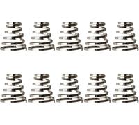 10 Pcs Bike Wheel Skewer Spring Stainless Steel Bike Hub Quick Release Lever Shafts Spring for Cycling Mountain Road Bike Wheel Spring Bike Quick Release Spring Skewer Hub