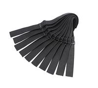 10 PCS Black Adjustable Elastic Band For Wigs，Adjustable Straps For Wigs And Making Wigs，Adjustable Wig Bands，Wig Adjustable Straps（1 * 12inch）
