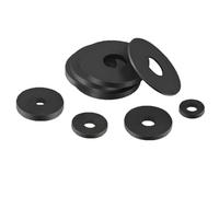 10 Pcs Black Circular Silicone O-ring, 16 * 22 * 2mm-18 * 56 * 5mm Sealing Gasket, Waterproof And Replaceable(16 * 28 * 3mm)