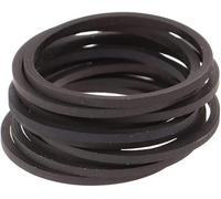 10 Pcs Black Disk Drive Rubber Belt Replacement for Xbox 360, Replacement Belt Kit for Rock Tumblers, Humidifier Parts and Accessories, Large Appliance Accessories