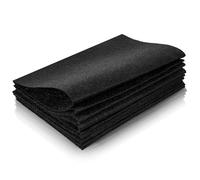 10 Pcs Black Felt Sheets, 8" X 12" Soft Felt Fabric, Felts Sheets for Crafts for DIY Crafts Sewing Quilting Project Patchwork