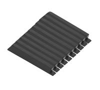 10 Pcs Black Piano Key Set, Matte Texture, ABS Plastic Replacement Keys, Comfortable Touch, Precise Fit, Versatile Use, Crafted for Various Piano Maintenance and Installation