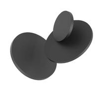10 Pcs Black Silicone Rubber Solid Round Gasket Thickness 5MM, OD28-100MM Shock-Absorbing Sealing Buffer Pressure Resistant(95mm)