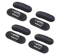 10-PCS Black Sponge Hair Volumizing Clips Invisible Foam Bump Up Barrettes for Women