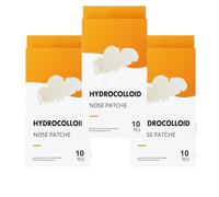 10 Pcs Blackhead Remover Nose Pore Strips, Gentle Hydrocolloid Patches for Blackheads, Deep Cleansing, Oil Control and Pore Care (3)