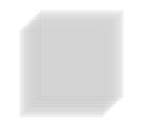10 Pcs Blank Mylar Stencil Sheets Square Stencil Paper Blank Mylar Templates DIY Make Your Own Design Stencils (30.5x30.5cm) 6 Mil