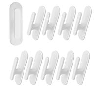 10 Pcs Blind Cord Winders Hooks Self Adhesive Wall Hooks for Window Blinds Curtains Sun Shades Ropes Blind Cord Clips for Home Office School