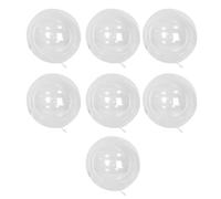 10 Pcs BoboBalloons 24 Inch,Clear Balloons to Fill,Large Round Stuffing Balloons,Big BubbleBalloons,Transparent Balloon Kit,for Photo Shoot Birthday Party Wedding Engagement Anniversary Decorations