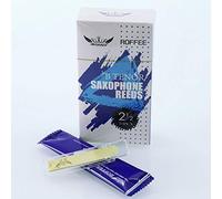 10 pcs/box Individual Packed Tenor Saxophone Reeds Strength 2.5 - High-Quality Sax Reeds for Professional Sound