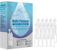 10 Pcs/Box Multi-Purpose Eye Drops, Vision Recovery Eye Drops, Presbyopia Recovery Treatment Drops for Women Men, Relieve Eye Fatigue, Clear Eyesight (1)