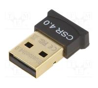 10 pcs : BTD-MINI5 - BT adapter, USB A plug, Bluetooth 4.0,USB 2.0, black, 24Mbp