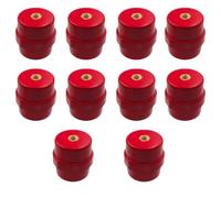 10 Pcs Busbar Insulators, SM-35 High-Strength Polyester Standoff Insulators for Power Distribution Cabinet Power Transmission