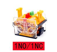 10 PCS,Button Switch,Momentary/Locking,Electrical Equipment,10A 110V-440VAC,1NO/1NC,No Light,LA38-11BN EFDSVUHE(1 NO - 1 NC,Self-locking)