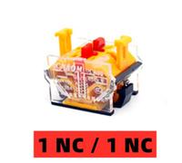 10 PCS,Button Switch,Momentary/Locking,Electrical Equipment,10A 110V-440VAC,1NO/1NC,No Light,LA38-11BN EFDSVUHE(1 NC - 1 NC,Self-locking)