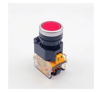 10 PCS,Button Switch,Momentary/Locking,Electrical Equipment,10A 110V-440VAC,1NO/1NC,No Light,LA38-11BN EFDSVUHE(1 ON - 1 NC red,Self reset)