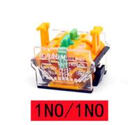10 PCS,Button Switch,Momentary/Locking,Electrical Equipment,10A 110V-440VAC,1NO/1NC,No Light,LA38-11BN EFDSVUHE(1 NO - 1 NO,Self reset)
