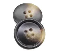 10 Pcs Buttons Resin Matte Round Suitable for Suit Shirt DIY Accessories, Color 3, 30mm