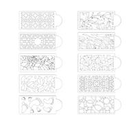 10 Pcs Cake Molds Baking Cake Stencils Templates for Side Baking Mesh Stencil Fondant for Impressio Stencils & Templates Design Decorating Happy Birthday Lace Wedding Cookie Decorating