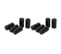 10 -pcs Car Inlet Vacuum Hose End Blank Cover Bung Plug Silicone 8mm Inner Diameter Universal (MasYoshdzh1oq8b05-11)