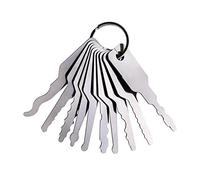 10 Pcs Car Jiggler Lock Key Set for Auto Car Repair Tools Lock Jiggler Keys