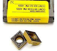 10 Pcs Carbide Inserts CCMT09T304 CCMT09T308 PM 4225