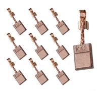 10 Pcs Carbon Brush Replacement Set for CB-440 BHP458 BDF452 DDF458, 13x10x3mm Brushes for 18V Cordless Drill Motor Parts