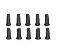 10 Pcs Caster Sockets, Plastic Caster Stem Sleeve, Wheel Socket Furniture Round Insert for Chair Legs Grip Ring Caster Stem Caster
