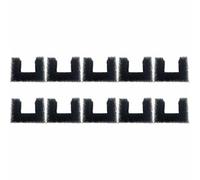 10 Pcs Cat Water Fountain Sponge Filters, U-Shaped Replacement Foam Filter, Pet Fountain Foam Filter for Pet Automatic Dispenser Pump, M 6.6 x 5.4cm