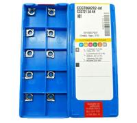 10 Pcs CCMT060202 CCGT060202-AK H01 CCGT21.50.5 Carbide 10 pcs pieces Aluminum Ccmt060202 saving you time and effort These inserts are made of carbide