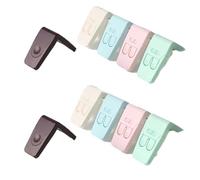 10 pcs Child Safety Cabinet Locks, BOSOIRSOU Baby Proof Drawer Locks Child Proof Cupboard Latch for Drawer Cabinet Refrigerator Oven
