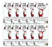 10 Pcs Christmas Series Holiday Cards Little Pocket Hug Christmas Cards Happy Holidays Emotional Appreciation Gifts for Coworker Employee Family Friends